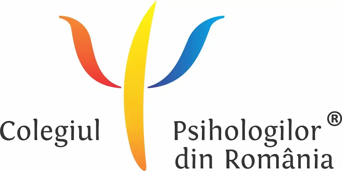 Logo colegiul psihologilor din România aplicat website-ului